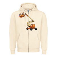Sandshell Boom Lift Zipper Hoodie - LillyAllenDesigns