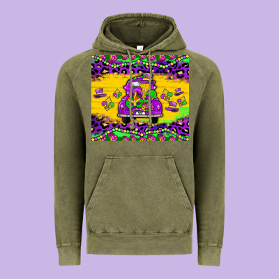 Mardi Gras Truck Tumbler Vintage Hoodie Designed By Jahusdesignshop