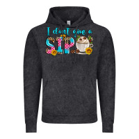 Vintage Black i don't give a sip Vintage Hoodie - Zillion Design Studio