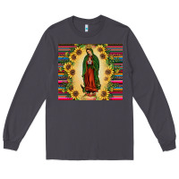 Smoke our lady of guadalupe Long Sleeve Tee - JahusDesignShop
