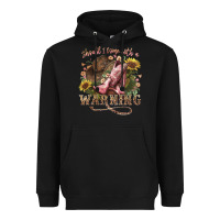 Black shouldve come with a warning boots  cowboy Heavyweight Hoodie - NancyCooperArtShop