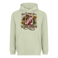 Matcha shouldve come with a warning boots  cowboy Heavyweight Hoodie - NancyCooperArtShop