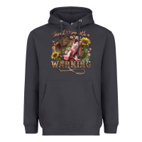Smoke shouldve come with a warning boots  cowboy Heavyweight Hoodie - NancyCooperArtShop