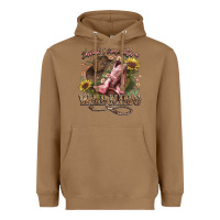 Toasted Coconut shouldve come with a warning boots  cowboy Heavyweight Hoodie - NancyCooperArtShop