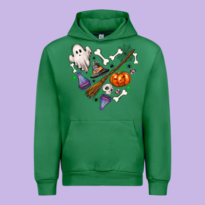 Love Hallowen Urban Hoodie Designed By Nancycooperartshop