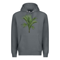 Rock Botanical Majesty Palm Illustrations Premium Hoodie - LillyAllenDesigns