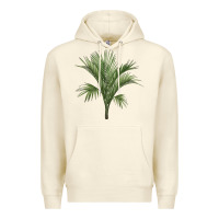 Sandshell Botanical Majesty Palm Illustrations Premium Hoodie - LillyAllenDesigns