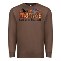 Chestnut this mamas heart is on that court Premium Sweatshirt - MaliasSmallBusiness