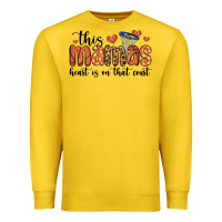 Lemon this mamas heart is on that court Premium Sweatshirt - MaliasSmallBusiness