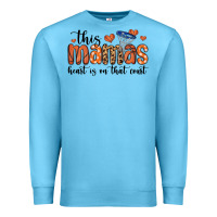 This Mamas Heart Is On That Court Premium Sweatshirt | Teevron