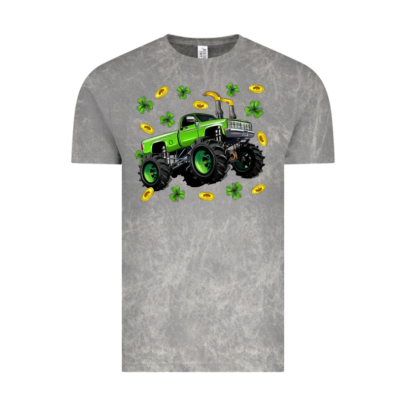Monster Truck St Patricks Day Vintage Tee by Neo Western | Teevron