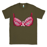 Army Green Fight cancer breast cancer bra Classic Tee - Artiststas