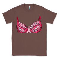 Chestnut Fight cancer breast cancer bra Classic Tee - Artiststas
