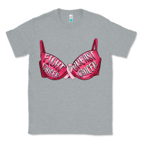 Heather Grey Fight cancer breast cancer bra Classic Tee - Artiststas