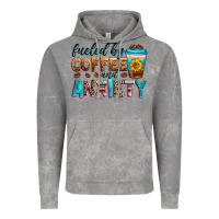 Cloud Rock fueled by coffee and anxiety Vintage Hoodie - Zillion Design Studio