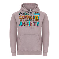 Vintage Zinc fueled by coffee and anxiety Vintage Hoodie - Zillion Design Studio