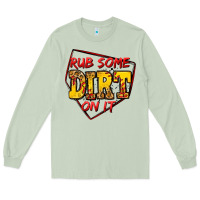 Matcha rub some dirt on it softball Long Sleeve Tee - Jasminsmagicworld