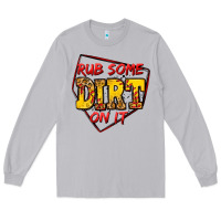 Moon Dust rub some dirt on it softball Long Sleeve Tee - Jasminsmagicworld