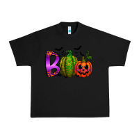 Black boo halloween Urban Heavy Tee - RacoonDesign