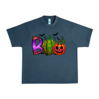 Midnight Navy boo halloween Urban Heavy Tee - RacoonDesign