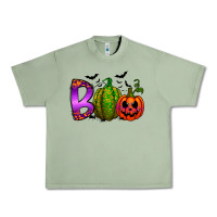 Oil Green boo halloween Urban Heavy Tee - RacoonDesign