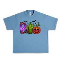 Pebble Blue boo halloween Urban Heavy Tee - RacoonDesign