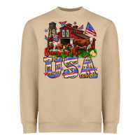 Mushroom Barn in the USA Heavyweight Sweatshirt - Neo Western