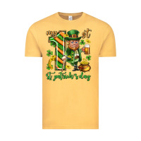 Vintage Mustard My 1 st st. patricks day Vintage Tee - Neo Western