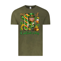 Vintage Olive My 1 st st. patricks day Vintage Tee - Neo Western