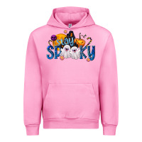 Fuchsia Pink Stay Spooky Urban Hoodie - texasbilliewilder