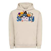 Pigment French Oak Stay Spooky Urban Hoodie - texasbilliewilder