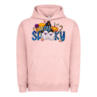 Pigment Salmon Stay Spooky Urban Hoodie - texasbilliewilder