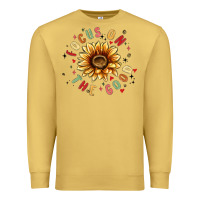 Antique Gold focus on the good Premium Sweatshirt - MaliasSmallBusiness