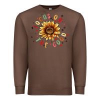 Chestnut focus on the good Premium Sweatshirt - MaliasSmallBusiness