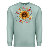 Seafoam focus on the good Premium Sweatshirt - MaliasSmallBusiness