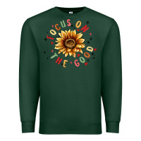 Sports Green focus on the good Premium Sweatshirt - MaliasSmallBusiness