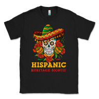 Black sombrero skull heritage Classic Tee - BundleAndBundleShop