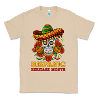 Mushroom sombrero skull heritage Classic Tee - BundleAndBundleShop