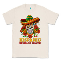 Natural sombrero skull heritage Classic Tee - BundleAndBundleShop