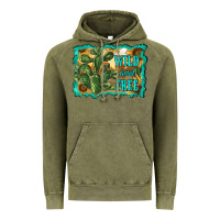 Vintage Olive wild and free cactus Vintage Hoodie - RanaPortraitStore