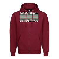 Burgundy western cowhide serape sunflower mama license plate Zipper Hoodie - BarkalooDesign