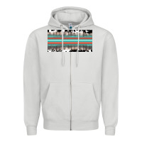 Dove Grey western cowhide serape sunflower mama license plate Zipper Hoodie - BarkalooDesign