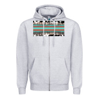 Heather Grey western cowhide serape sunflower mama license plate Zipper Hoodie - BarkalooDesign