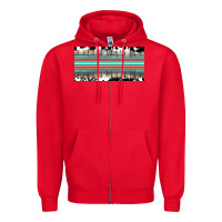 Western Cowhide Serape Sunflower Mama License Plate Zipper Hoodie | Teevron