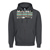 Smoke western cowhide serape sunflower mama license plate Zipper Hoodie - BarkalooDesign