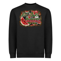 Black hot aunt summer Heavyweight Sweatshirt - SublimationCraftShop