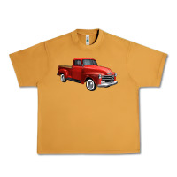 Peanut Butter western red truck right 34 view 1 Urban Heavy Tee - FaDigitalArtStudio