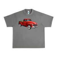 Tornado western red truck right 34 view 1 Urban Heavy Tee - FaDigitalArtStudio