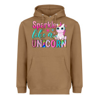 Toasted Coconut sparkle like a unicorn Heavyweight Hoodie - NancyCooperArtShop