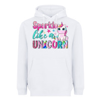 White sparkle like a unicorn Heavyweight Hoodie - NancyCooperArtShop